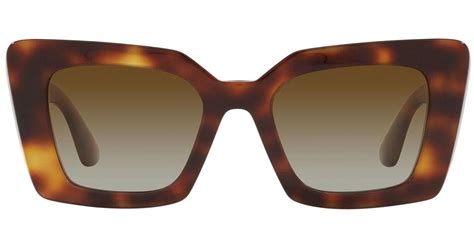 burberry light havana sunglasses|Metal Logo Square Sunglasses in Light gold/dark havana.